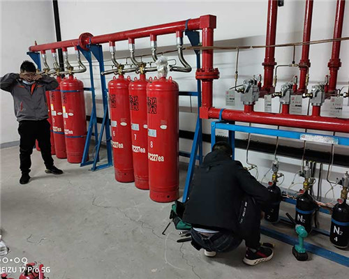太原成安消防設備：七氟丙烷氣體滅火系統的滅火機理？
